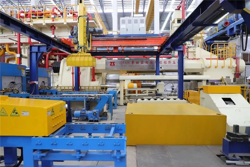 華南區新紀錄！通潤智能科技助力鳳鋁鋁業12500T超大型擠壓生產線成功投產